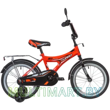 Детский велосипед Novatrack Turbo 167TURBO.RD20 (красный/черный, 2020)